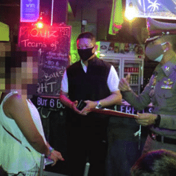 thaiföld covid police 2