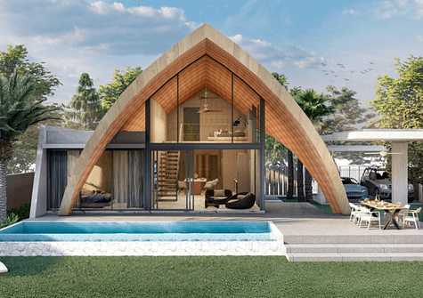 Coco Moon Villa Samui – 3 lakásos B típusú villa medencével